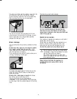 Предварительный просмотр 6 страницы Electrolux EWS1001 Instruction Booklet