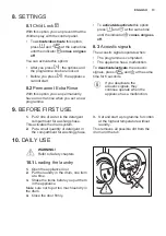 Preview for 13 page of Electrolux EWS1276CAU User Manual