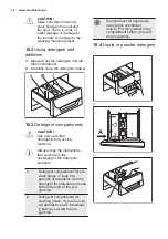 Preview for 14 page of Electrolux EWS1276CAU User Manual