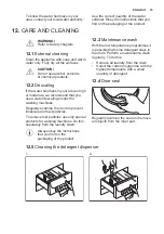 Preview for 19 page of Electrolux EWS1276CAU User Manual