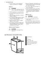 Предварительный просмотр 4 страницы Electrolux EWT 1067 EDW User Manual