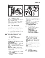 Предварительный просмотр 21 страницы Electrolux EWT 1276EVH User Manual