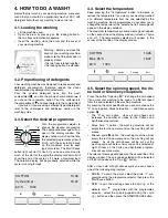 Предварительный просмотр 7 страницы Electrolux EWT 1340 Instruction Book