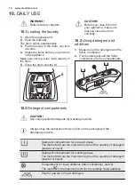 Предварительный просмотр 14 страницы Electrolux EWT 1376EVS User Manual