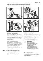 Предварительный просмотр 21 страницы Electrolux EWT 2067EDW User Manual