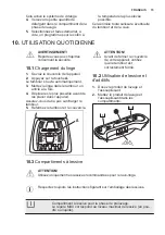 Предварительный просмотр 15 страницы Electrolux EWT 2266AOW User Manual