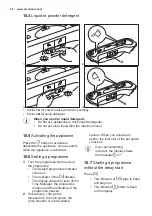 Предварительный просмотр 40 страницы Electrolux EWT 2266AOW User Manual