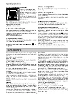 Preview for 5 page of Electrolux EWT 618 Instruction Book