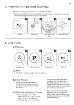 Предварительный просмотр 13 страницы Electrolux EWT0H88H1WB User Manual