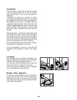 Предварительный просмотр 19 страницы Electrolux EWT1031 Instruction Book