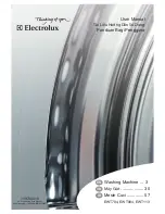 Electrolux EWT113 User Manual preview