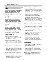 Preview for 5 page of Electrolux EWT113 User Manual