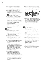 Предварительный просмотр 34 страницы Electrolux EWT1254DCWA User Manual