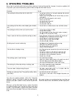 Preview for 8 page of Electrolux EWT519 Instruction Manual