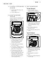 Предварительный просмотр 15 страницы Electrolux EWT8541 User Manual