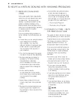 Предварительный просмотр 22 страницы Electrolux EWT8541 User Manual