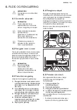 Предварительный просмотр 161 страницы Electrolux EWUD040B8B User Manual