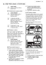 Предварительный просмотр 179 страницы Electrolux EWUD040B8B User Manual