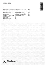 Preview for 1 page of Electrolux EWUS040B8B User Manual