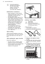 Preview for 38 page of Electrolux EWUS052B5B User Manual