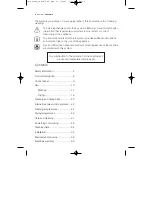 Preview for 4 page of Electrolux EWW 1273 User Manual