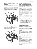 Preview for 9 page of Electrolux EWW 147410 W User Manual