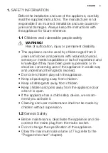 Preview for 3 page of Electrolux EWW 1476 HDW User Manual