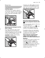 Preview for 13 page of Electrolux EWW 15580 W User Manual