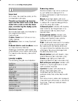 Preview for 20 page of Electrolux EWW 15580 W User Manual