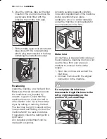 Предварительный просмотр 38 страницы Electrolux EWW 15580 W User Manual