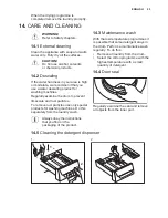 Предварительный просмотр 25 страницы Electrolux EWW 1686 HDW User Manual