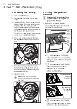 Предварительный просмотр 20 страницы Electrolux EWW1042AEWA User Manual