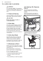 Предварительный просмотр 30 страницы Electrolux EWW1042AEWA User Manual