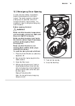 Предварительный просмотр 39 страницы Electrolux EWW1042AEWA User Manual