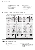 Предварительный просмотр 26 страницы Electrolux EWW12742 User Manual