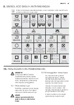 Предварительный просмотр 63 страницы Electrolux EWW12742 User Manual