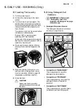 Предварительный просмотр 17 страницы Electrolux EWW12746 User Manual