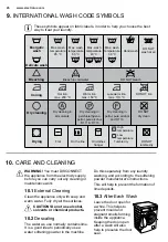 Предварительный просмотр 26 страницы Electrolux EWW12746 User Manual