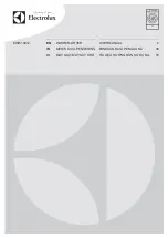 Electrolux EWW14012 User Manual preview