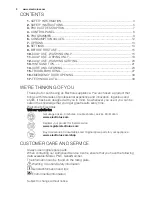 Preview for 2 page of Electrolux EWW1486HDW User Manual