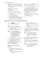 Preview for 20 page of Electrolux EWW1486HDW User Manual