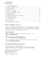 Preview for 2 page of Electrolux EWW14912 User Manual