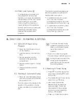 Preview for 21 page of Electrolux EWW14912 User Manual