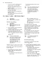 Preview for 20 page of Electrolux EWW1685SWD User Manual