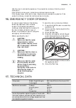 Preview for 31 page of Electrolux EWW1685SWD User Manual