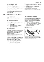 Preview for 25 page of Electrolux EWW1686SWD User Manual