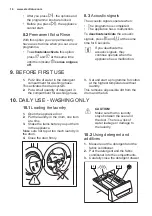 Preview for 16 page of Electrolux EWW1688SWG User Manual