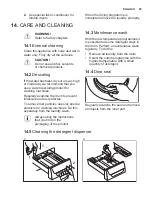 Preview for 25 page of Electrolux EWW1688SWG User Manual