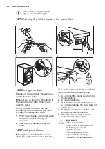 Предварительный просмотр 28 страницы Electrolux EWW1696SWD User Manual