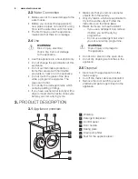 Preview for 6 page of Electrolux EWW51685HW User Manual